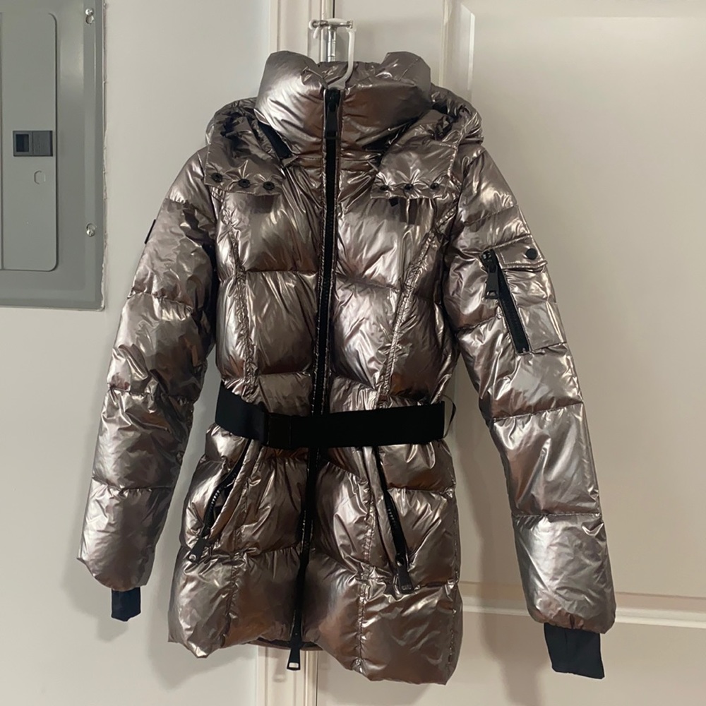 SAM. New York Gunmetal Down Jacket